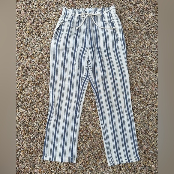 Sigrid Olson paperbag striped pants - size XS - Picture 1 of 5
